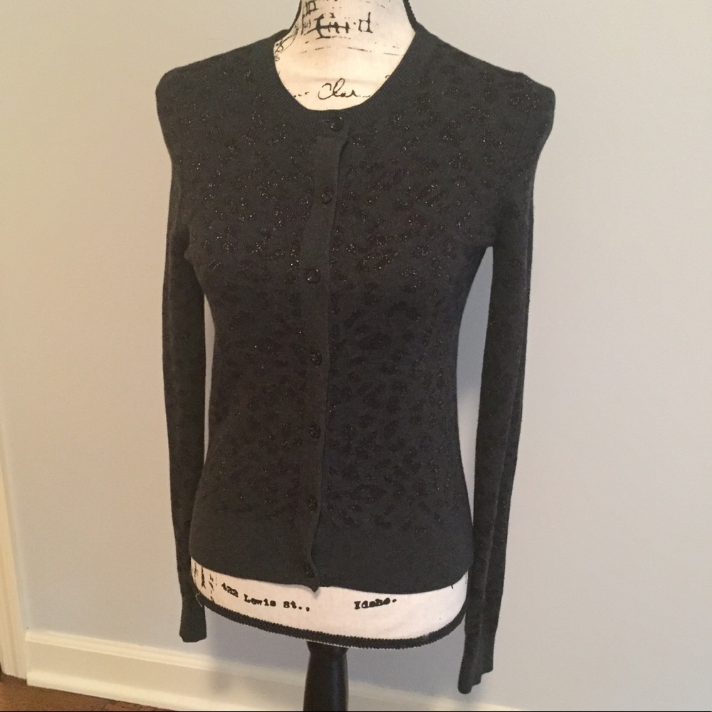 Leopard Print Cardigan